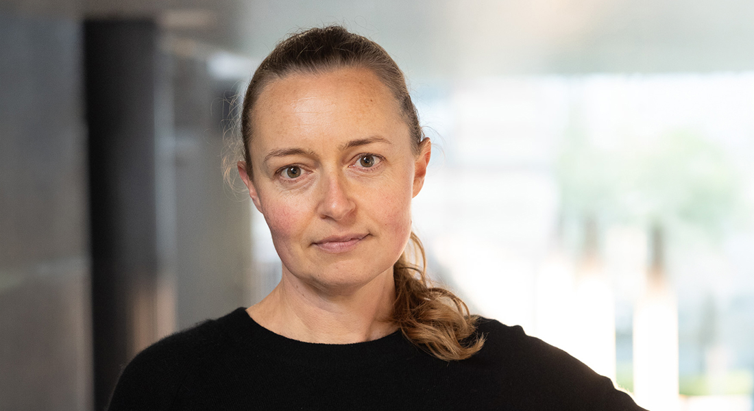 Portrait of Charlotte Nilsson, Head of Section of Social Medicine